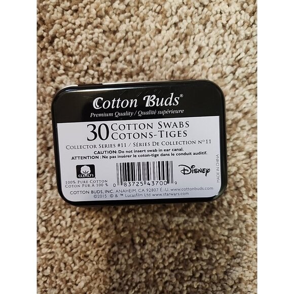 2015 STAR WARS Yoda Cotton Swabs  TIN BOX Collector Series#11 - Picture 2 of 3